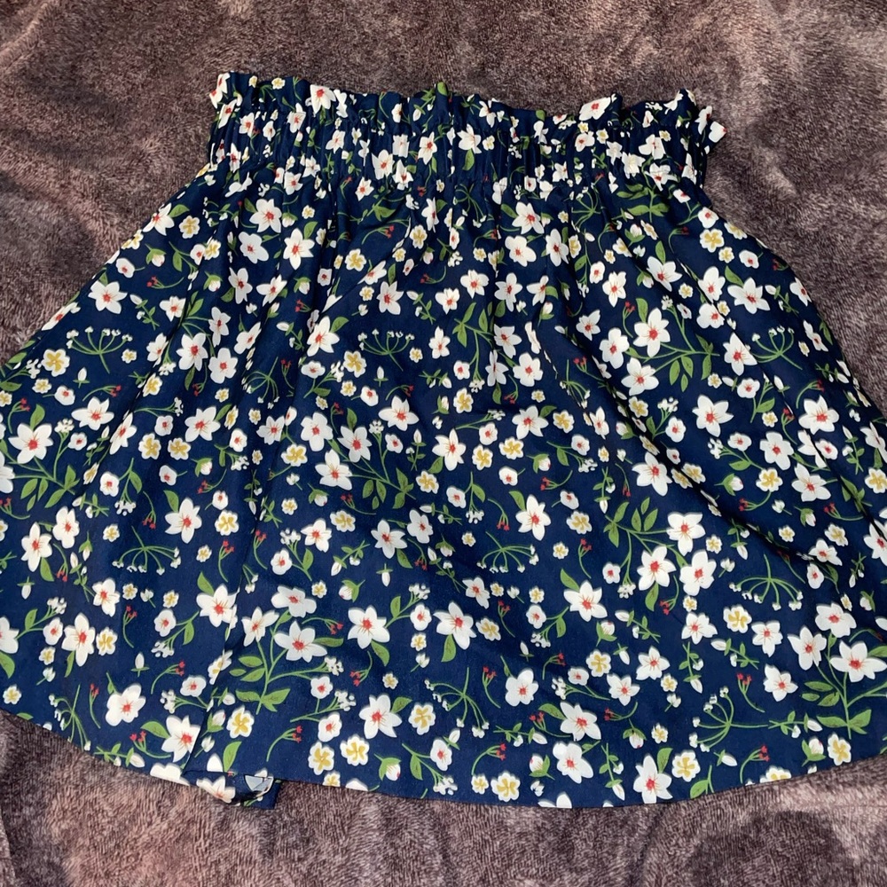 Shein floral skirt